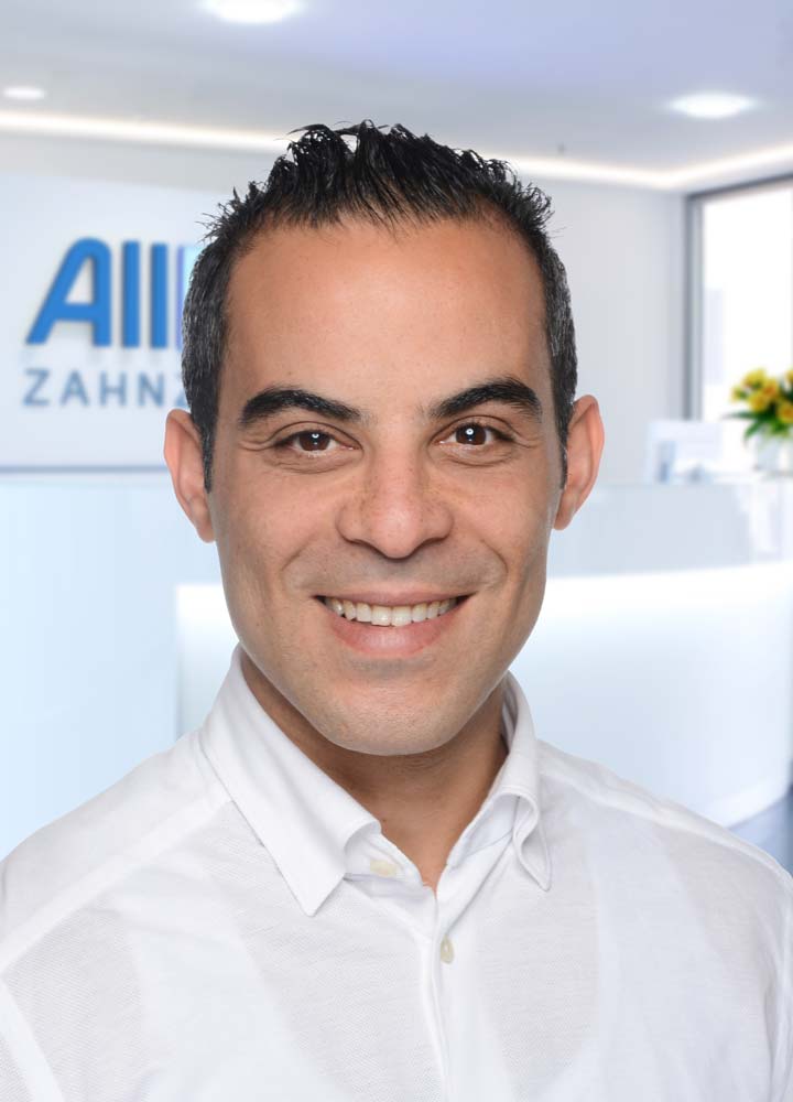 Portrait Zahnarzt Wajih Sassi (AllDent Augsburg)